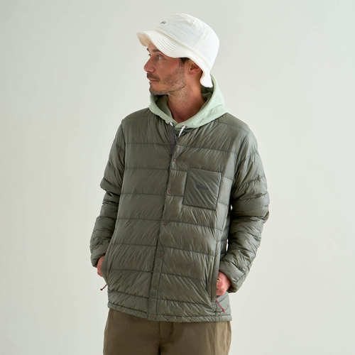 男女同款环保内羽绒服可拆卸袖子