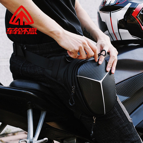 车轮不息骑士腿包反光机能胸包
