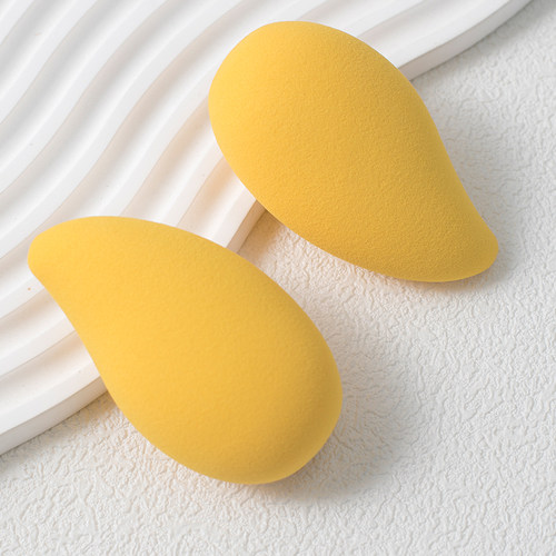 2/4/6个芒果蛋水果形状美妆蛋海绵蛋化妆海绵粉扑吃粉轻美容工具