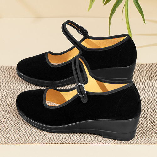 工作鞋女新款软底防滑