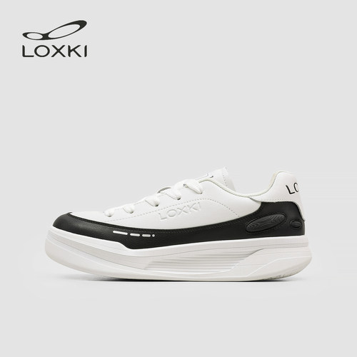 LOXKI板鞋小白鞋男款百搭耐磨