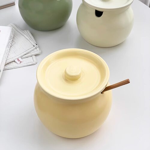 大厂订单陶瓷调味罐猪油罐
