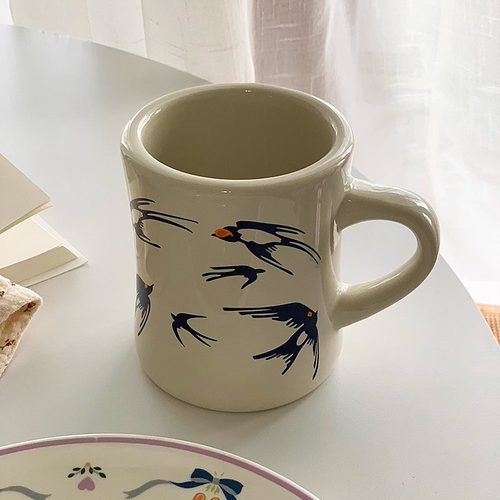 中古陶瓷法式大众马克杯