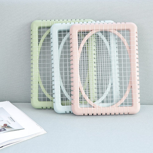 坐垫网格透气学生板凳夏季麻将垫