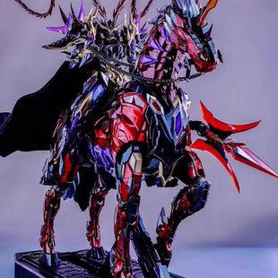 拼装高达模型摩动核吕布敖丙曹仁白起关羽机甲手办积木人盲盒福袋