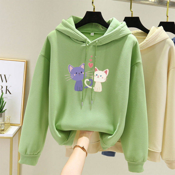 特价清仓处理亏本品牌撤柜卫衣女潮ins加绒加厚秋冬2022新款学生