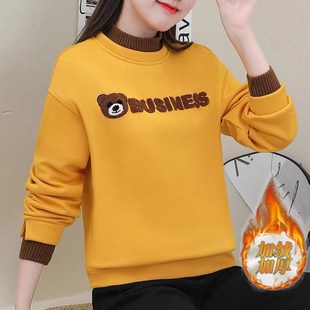 品牌卫衣女ins潮限时秒杀 淘宝断码 厂家直销加绒加厚卫衣女2 版 特价