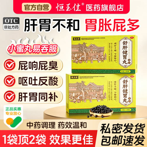 [恒玉佳]舒肝健胃丸6g*8袋/盒