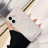 壳侣简约小马适用苹果17手机壳iPhone17promax新款 16防摔保护套15硅胶14全包相机按键13小众高级感好看超火女