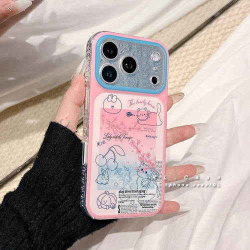 少女心小众可爱手机壳适用苹果