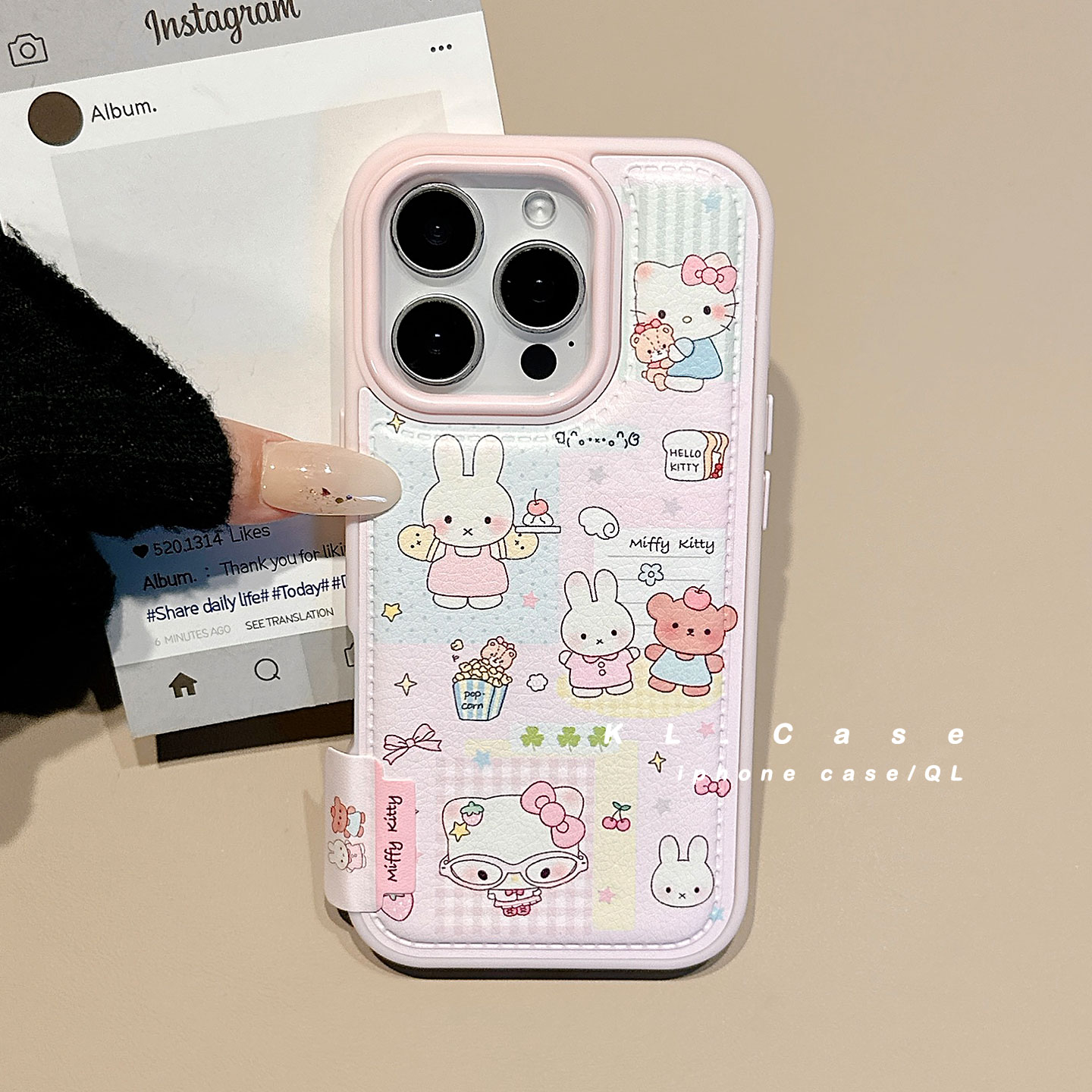 壳侣适用于苹果16手机壳iPhone17promax新款15保护套13/14硅胶防摔17Pro全包高级可爱少女心超好看仿皮外壳女