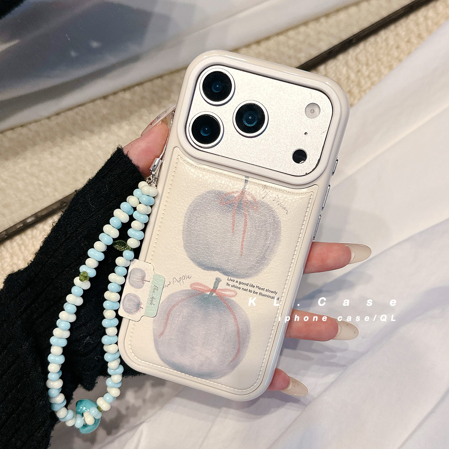 壳侣适用苹果17手机壳iPhone17promax新款16Pro防摔保护套15硅胶14全包13小众高级感超好看仿皮带链条ins女软