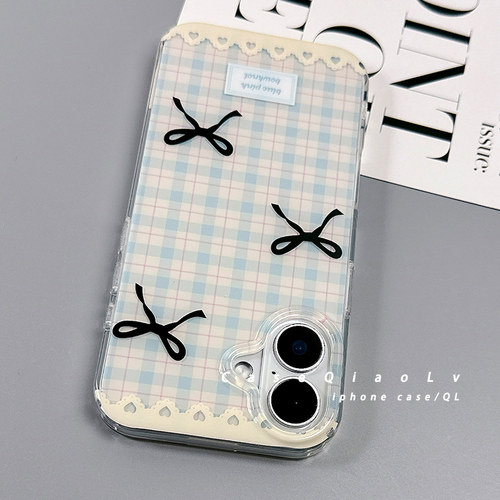 苹果iPhone双层少女心保护壳