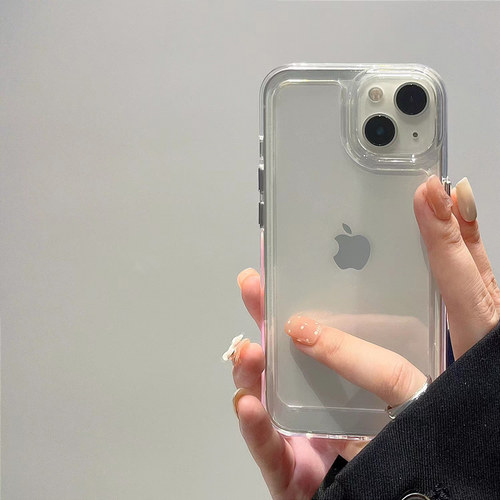 苹果iPhone13亚克力简约保护壳