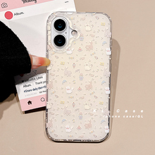 壳侣适用苹果16手机壳iPhone16promax新款15保护套13硅胶14防摔16Pro全包高级感超好看可爱卡通外壳女生双层i