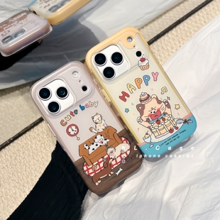 壳侣适用苹果17手机壳iPhone17promax新款 16Pro防摔保护套15硅胶全包二合一小众高级感好看超火卡通情侣男女p