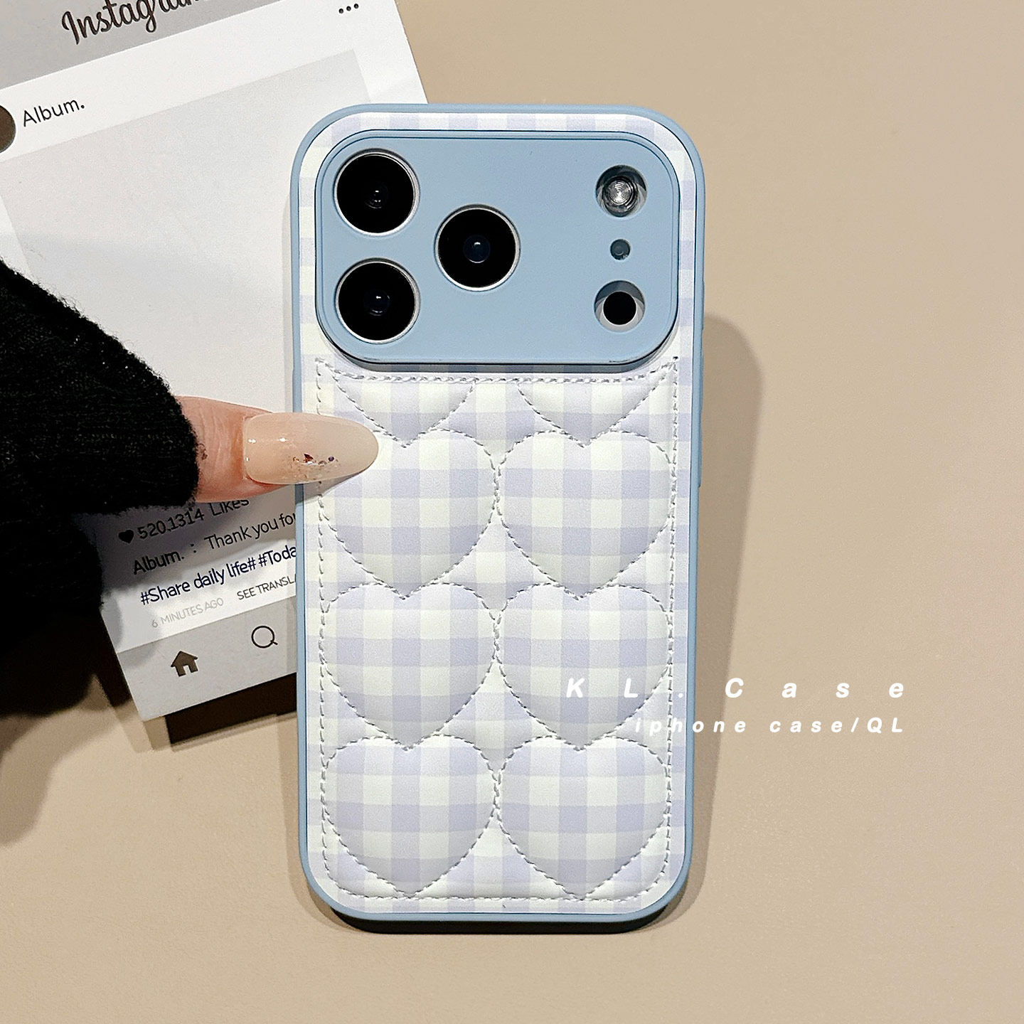 适用于iPhone亚克力ins手机壳