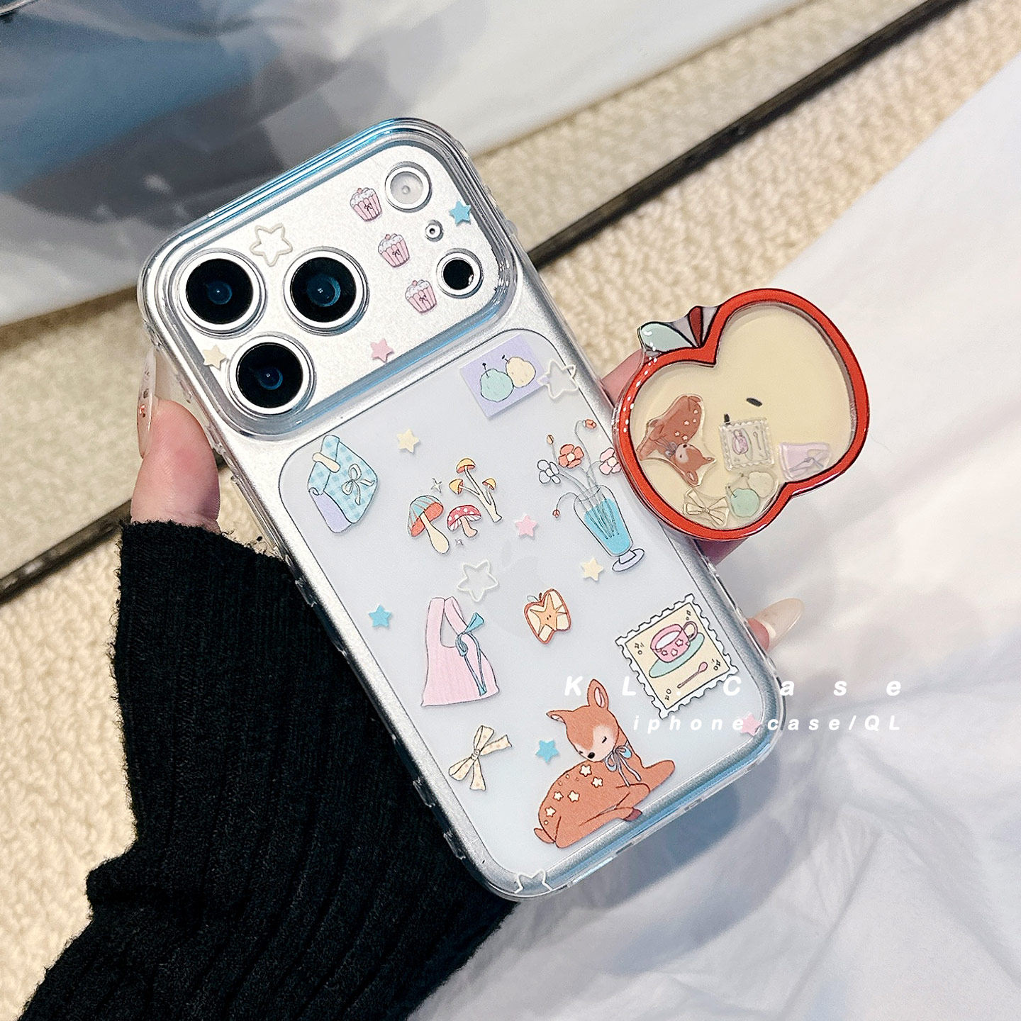 适用于iPhoneTPU可爱手机壳