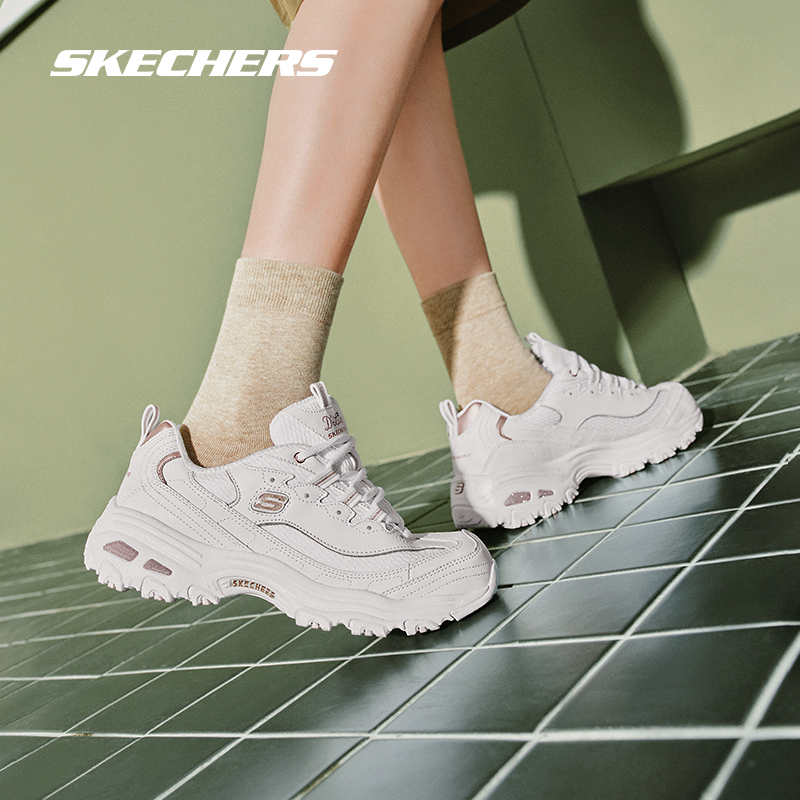 斯凯奇官方旗舰店女鞋小白老爹鞋