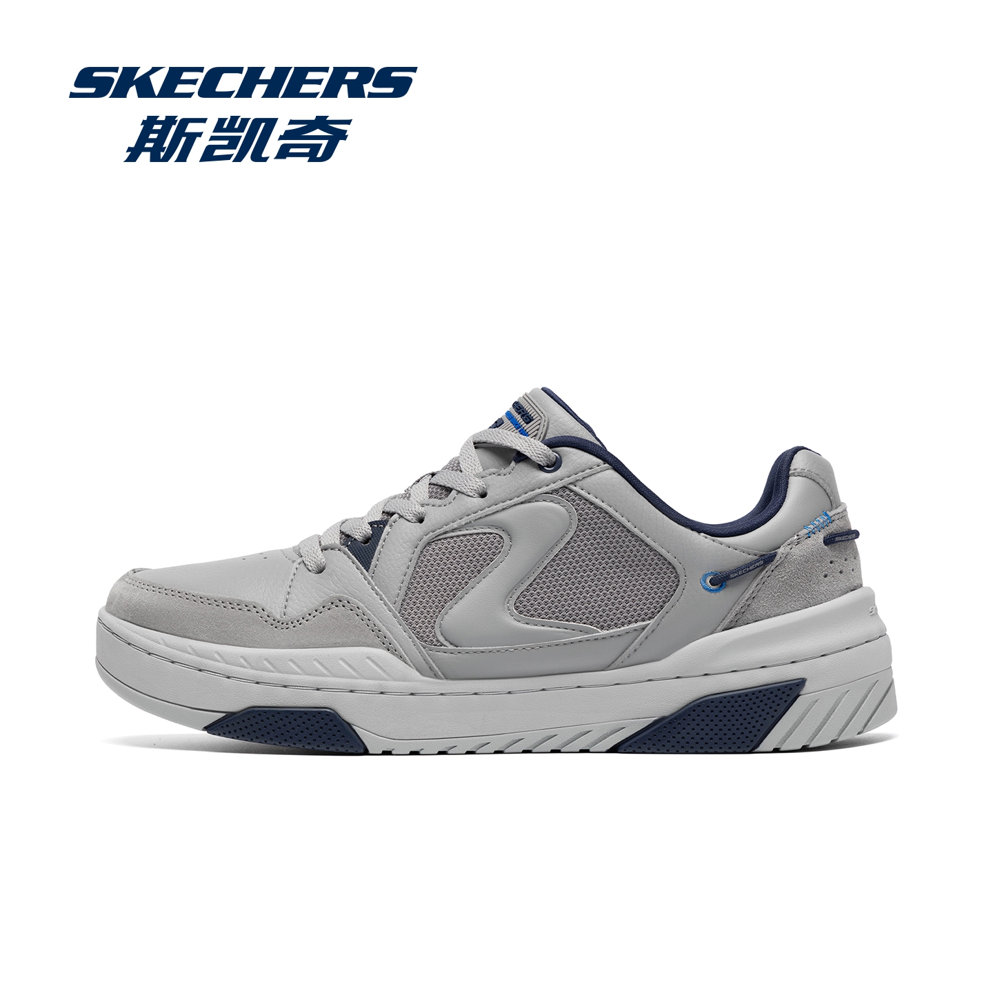 斯凯奇男鞋官方正品休闲运动鞋男