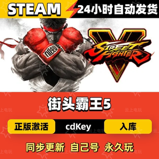 街头霸王5Steam正版激活码CDKEY入库全DLC国区全球区