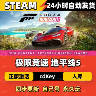 极限竞速 地平线5Steam正版激活码CDKEY入库全DLC国区全球区