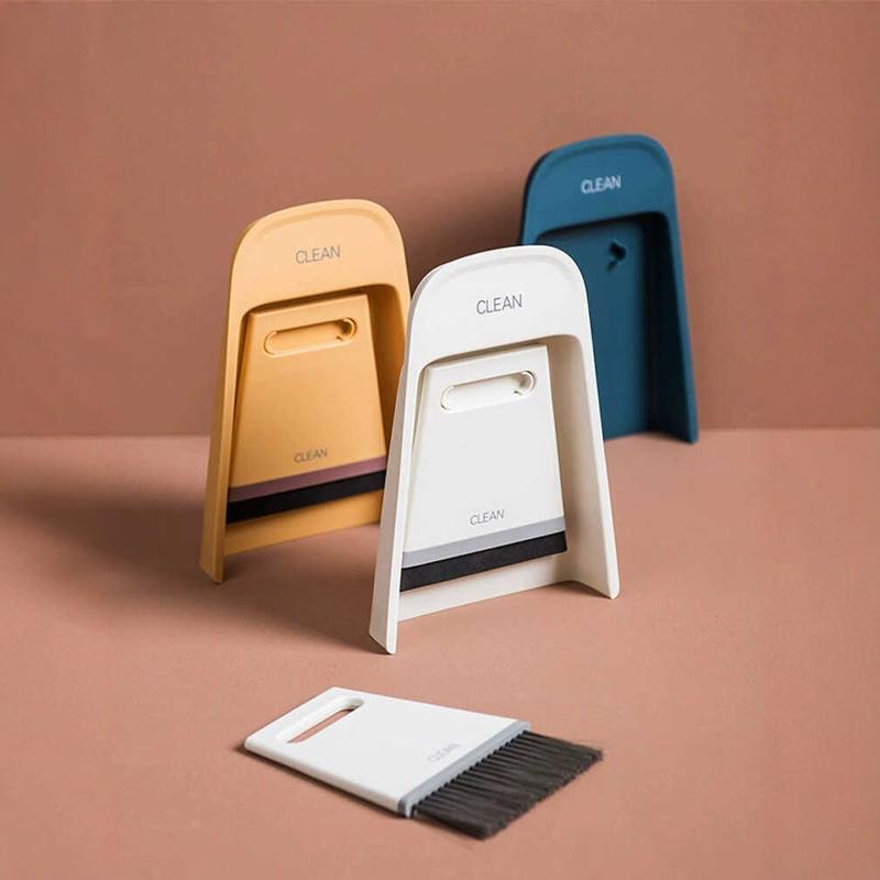 桌面清洁小扫把簸箕套装清洁去污