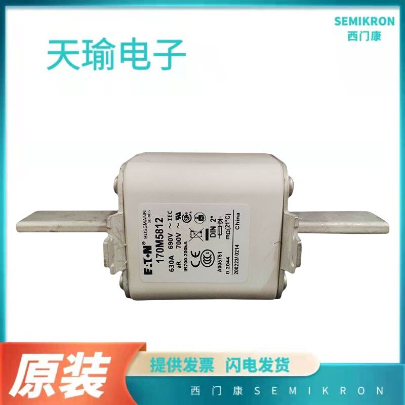 巴斯曼170M5812低压快速熔断器170M6814 170m6154 170m8554