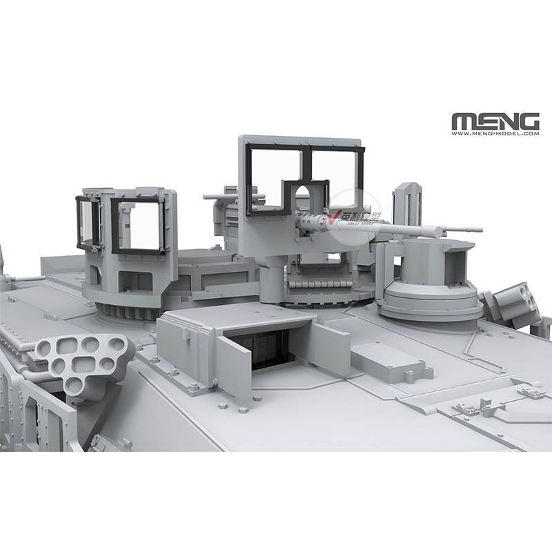 √ 英利 MENG模型 1/72 美国M1A2 SEP 艾布拉姆斯 TUSK II 7