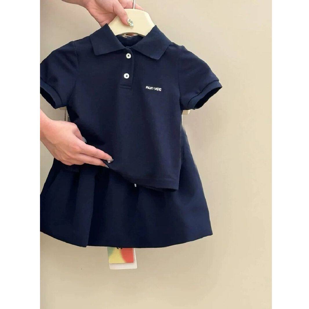 女童夏运动套装超好看女宝韩系穿搭洋气百搭中小童宝宝衣服两件套