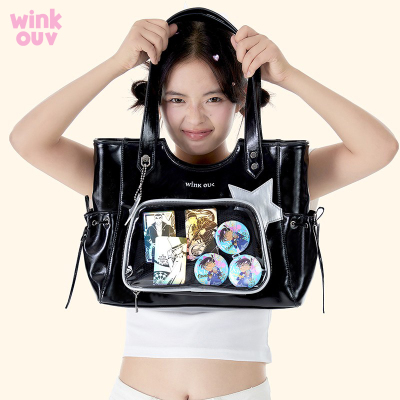 winkouv痛包上课通勤娃包