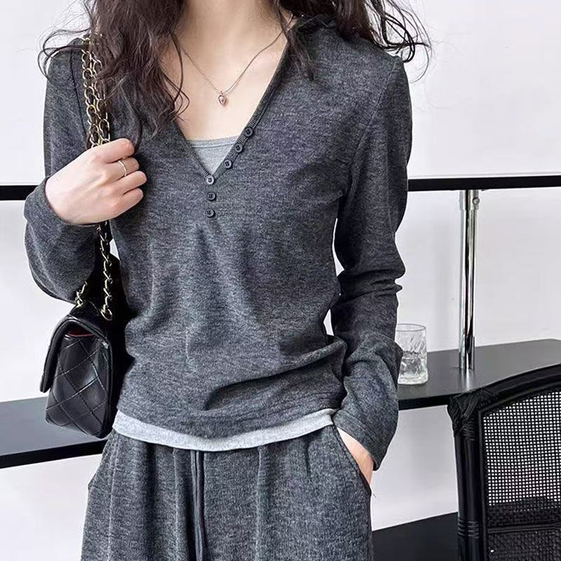 百搭休闲显瘦时尚套装女