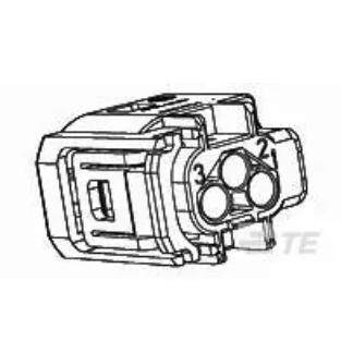 TE泰科连接器外壳护套9-368297-1新原装优势热卖旺旺询价