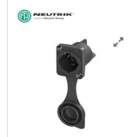 NEUTRIK连接器原装进口插座NAC3MPX-TRUE1优势热卖 旺旺询价