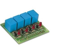 VELLEMAN/  K2633  套件, 继电器卡 4-继电器