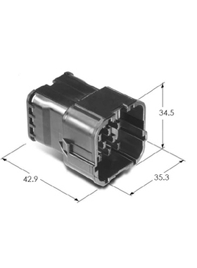 KET连接器插座/ MG640352-5全新原装优势热卖  旺旺询价