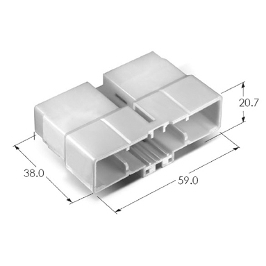 KET连接器外壳/ MG641089-5全新原装优势热卖  旺旺询价