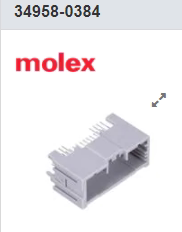 莫仕，连接器护套插座 / 34958-0384全新原装优势热卖 旺旺询价