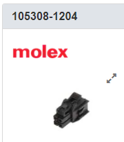 莫仕连接器插座105308-1204全新原装优势热卖 旺旺询价1053081214