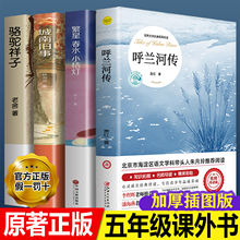 萧红著呼兰河传正版老舍城南旧事骆驼祥子城南旧事原著原版书籍五年级初中生青少年版中小学四六年级课外书儿童读物