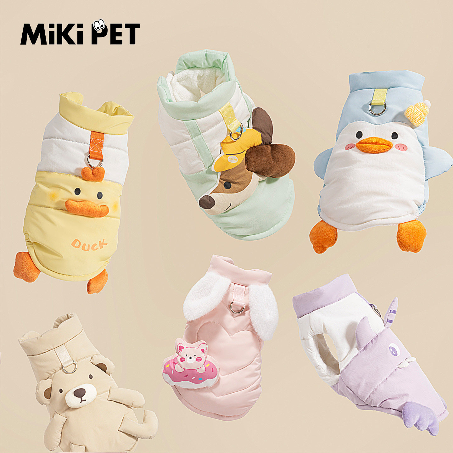 狗狗衣服冬装加厚棉服保暖宠物小型犬比熊泰迪雪纳瑞冬季加绒棉衣