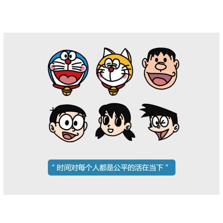 哆啦a梦纹身贴持久防水机器猫贴纸叮当猫卡通动漫纹身女