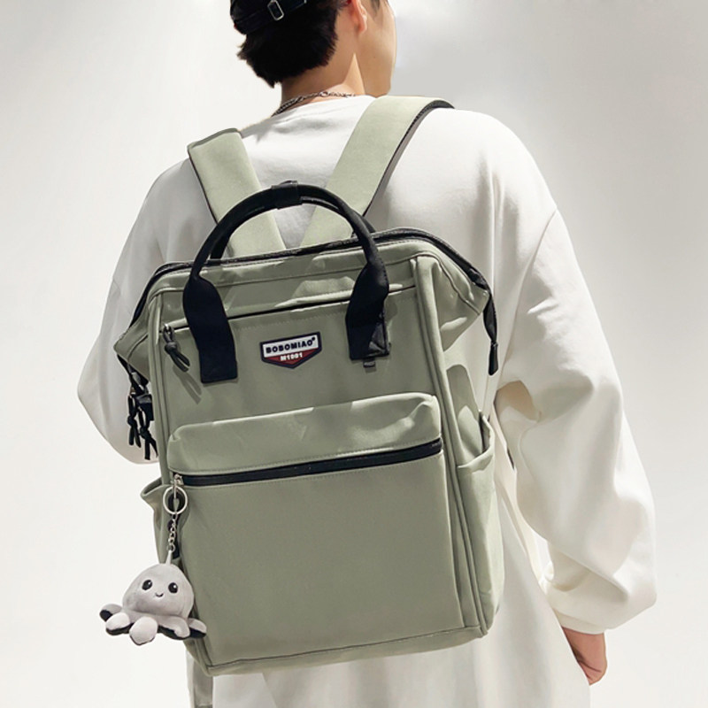 初中学生补课专用书包男孩补习手提包帆布袋青少年高中生双肩背包,箱包皮具/热销女包/男包,双肩背包,淘宝优惠券,粉丝福利购,淘宝优惠卷