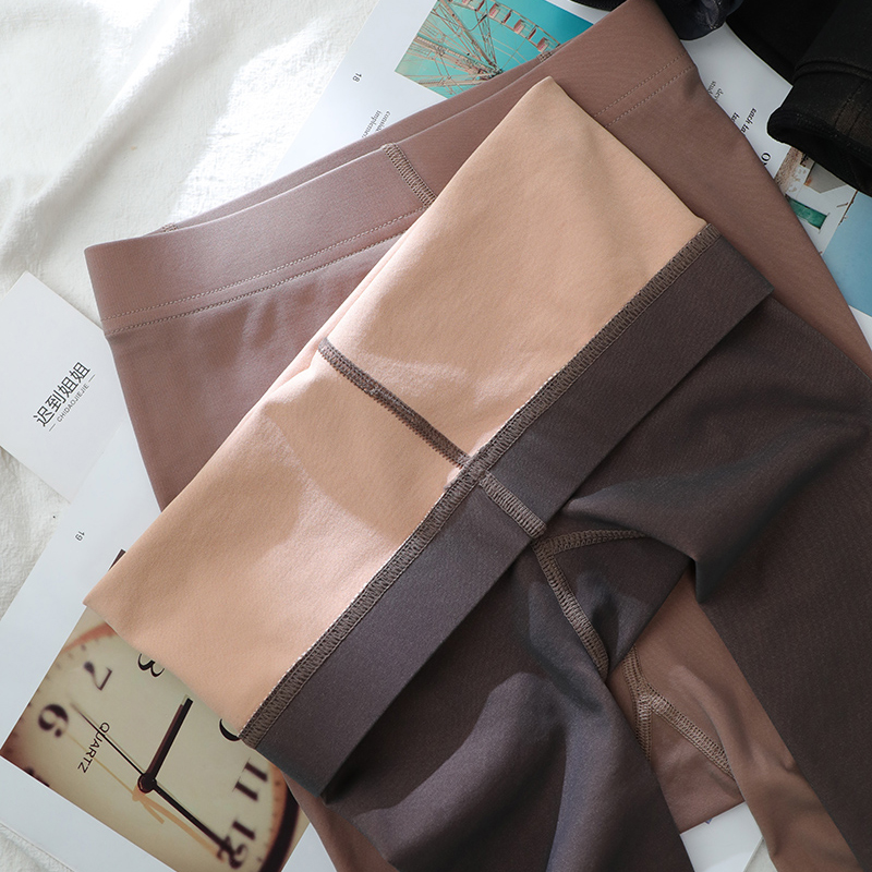 迟到姐姐（2条）假透肉打底裤袜