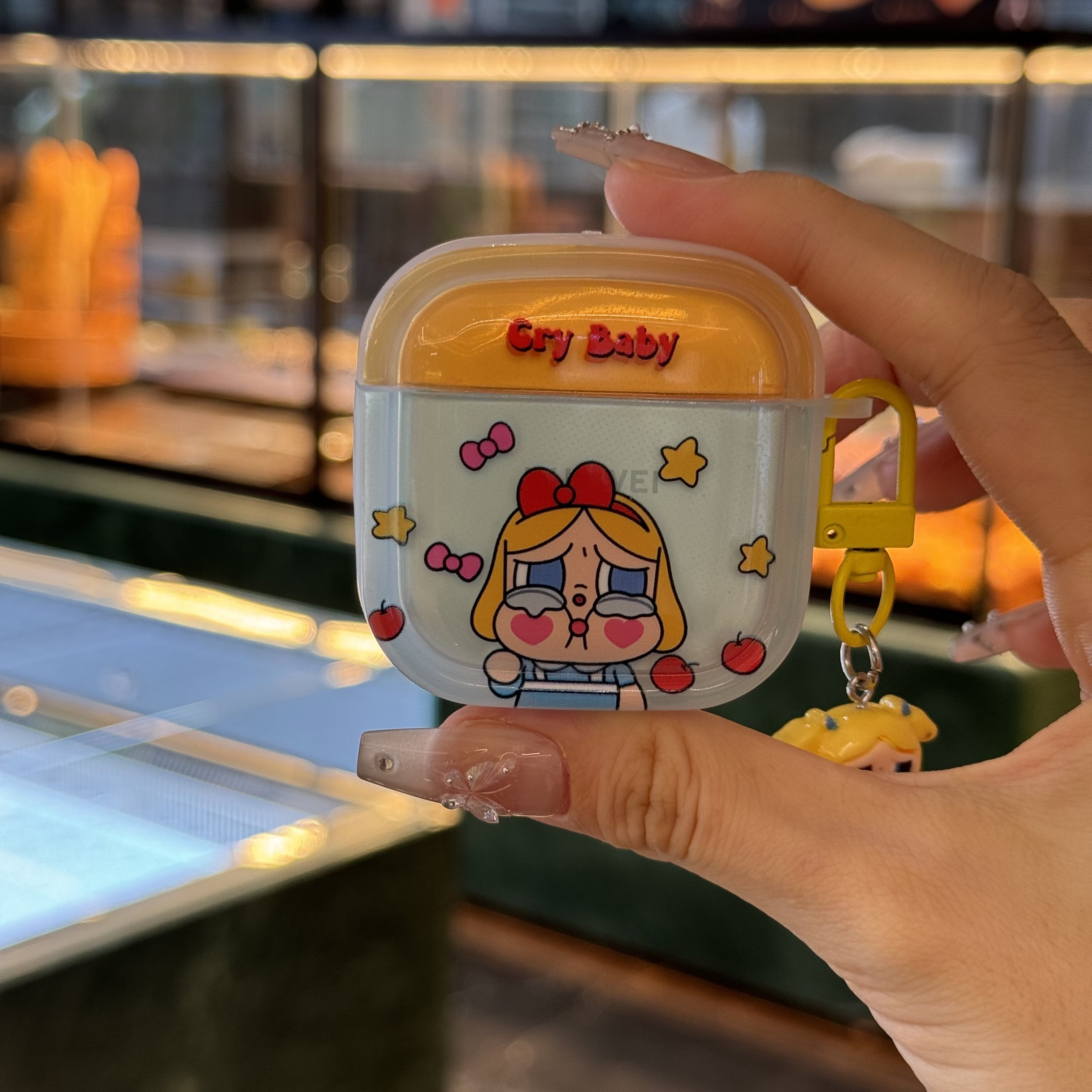 可爱哭娃适用华为freebuds6i/5i蓝牙耳机壳freebuds se2/se3保护套华为pro4/pro3/2防摔4e 3i软壳女freeclip