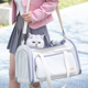 猫包外出便携大容量绝育手提式 猫笼帆布猫袋狗背包宠物包猫咪携带