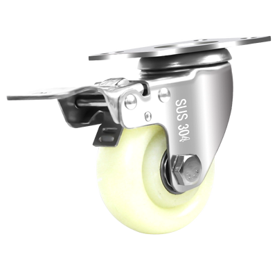 304不锈钢尼龙轮2.5寸防水