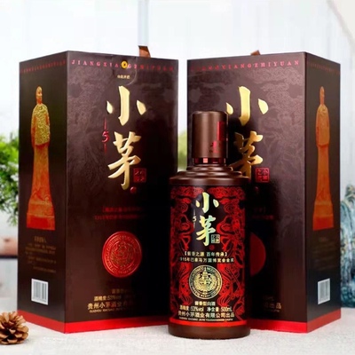 贵州王丙乾小茅5酱香型53度纯粮食白酒 500ML*6瓶 送礼收藏 宴请