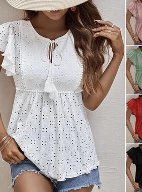 tunics korean summer tops pleating sweety camis sleeveless