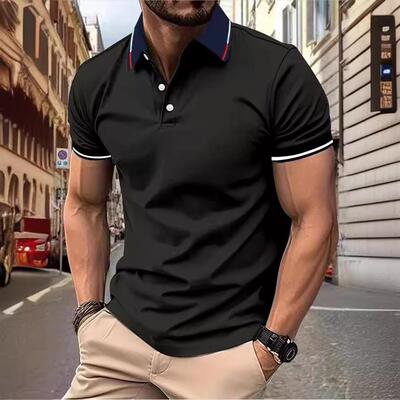 shirts cultural Lapel clothes Work T-shirts clothes factory